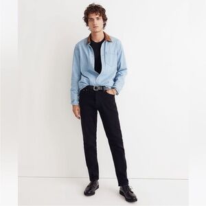 NEW WITH TAGS Madewell Black Wash Slim Jeans in Size 30 Waist x 32 Length‎